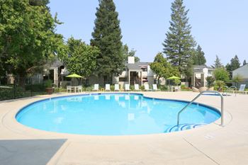 Pool View at Monte Bello Apartments, Sacramento, California